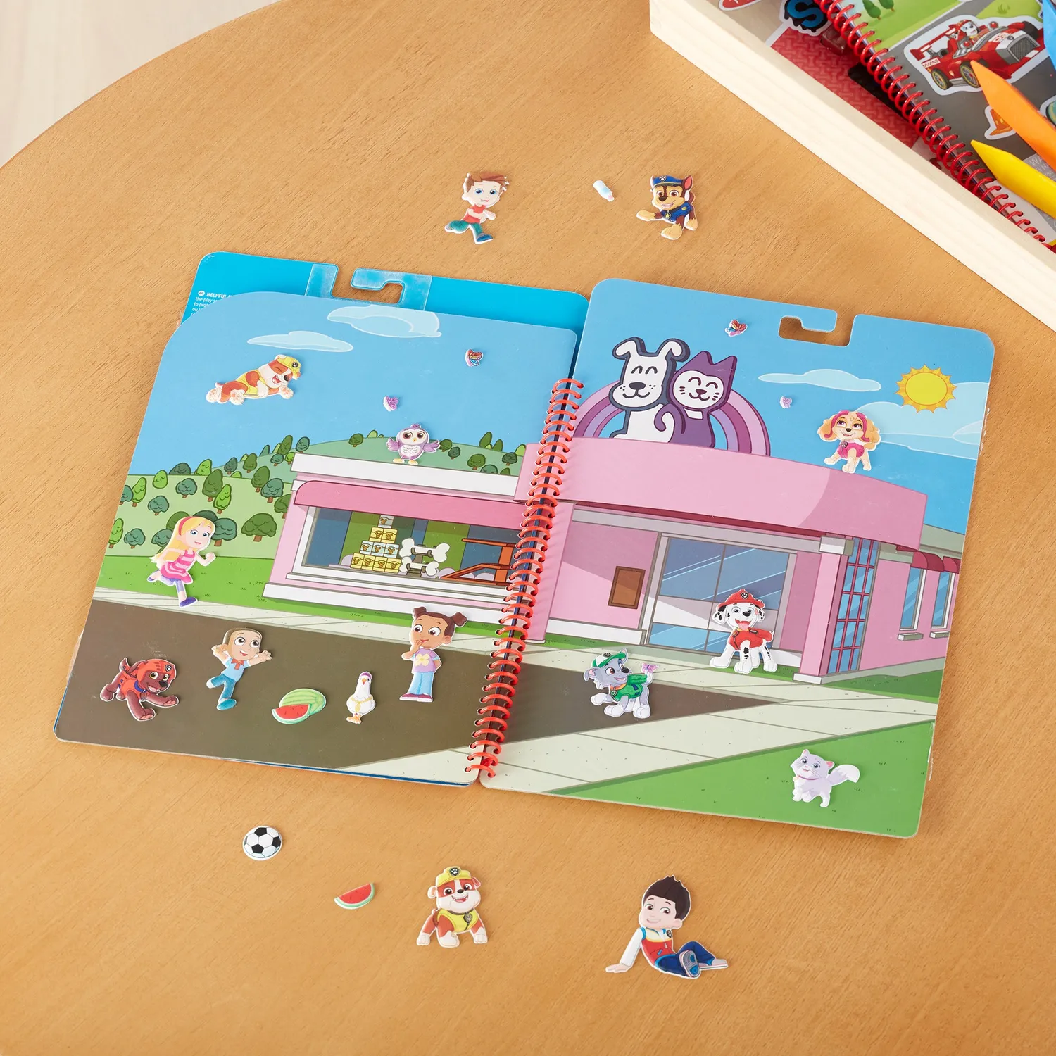 Melissa & Doug PAW Patrol Adventure Bay puffy stickers 31 stuks herbruikbaar