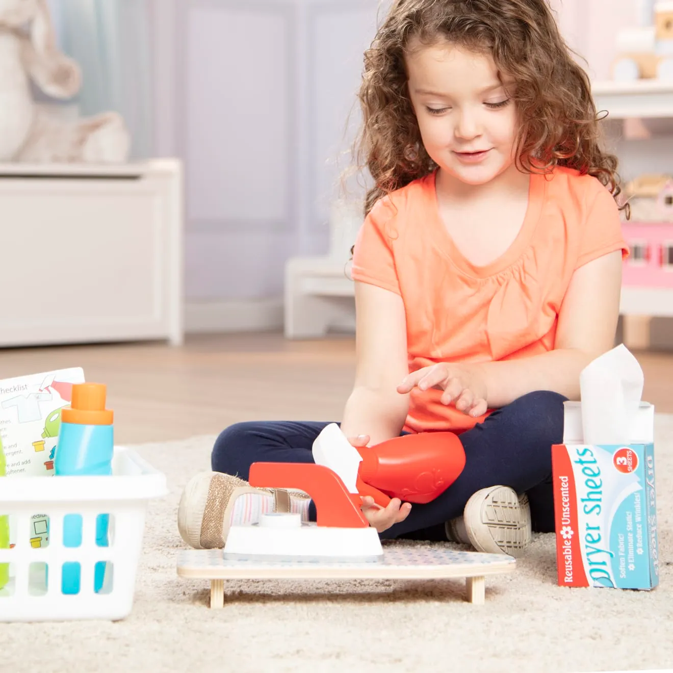 Melissa & Doug Laundry Basket Wassetje 14-delig