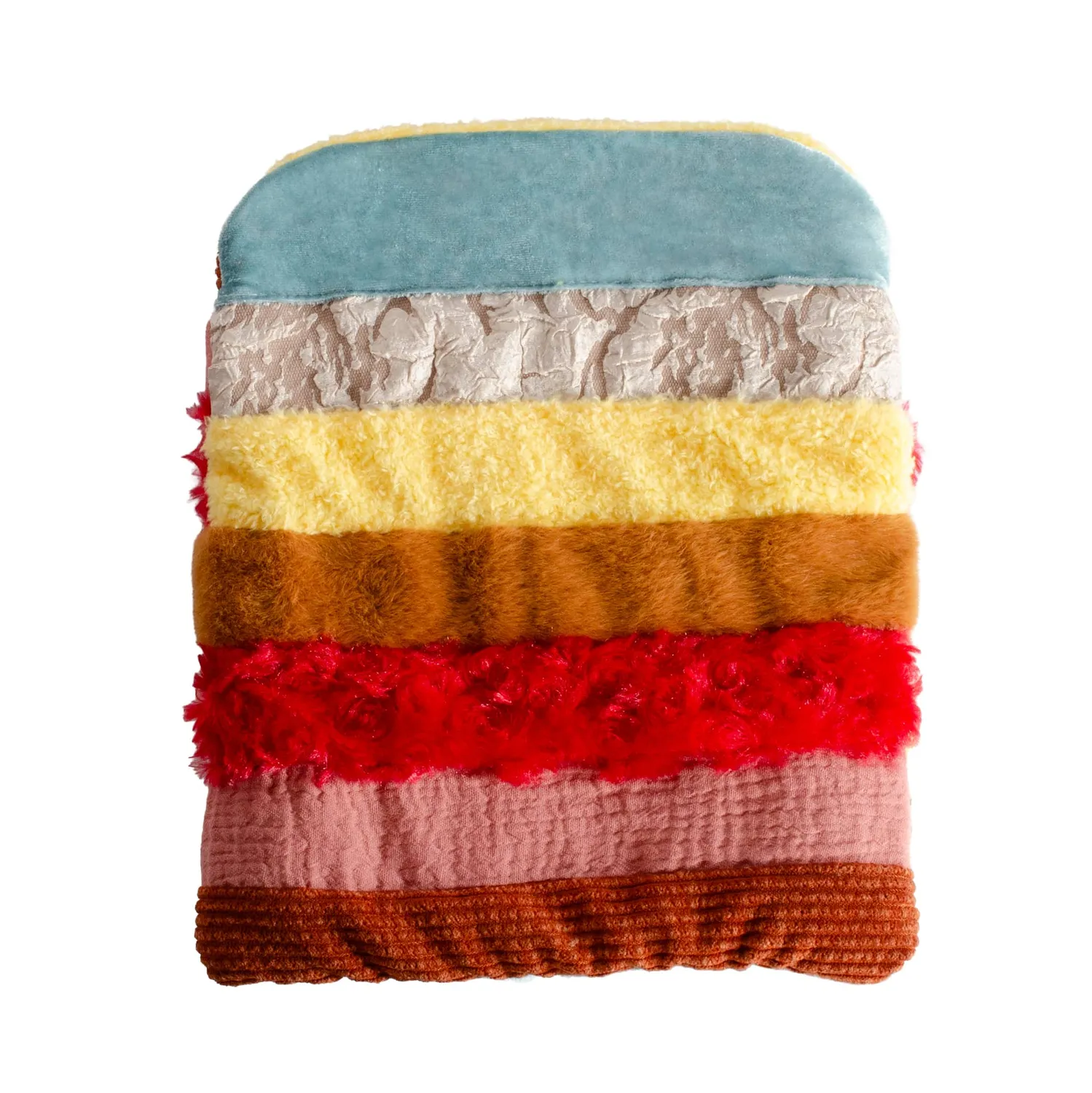 Guidecraft Crinkle Pockets Rainbow sensorisch set van 3
