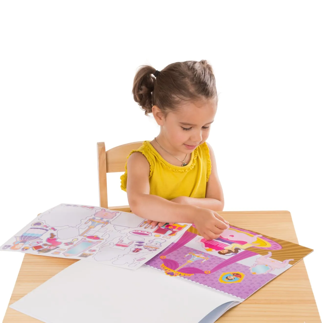 Melissa & Doug stickerboek herbruikbaar 4-pack sprookjes