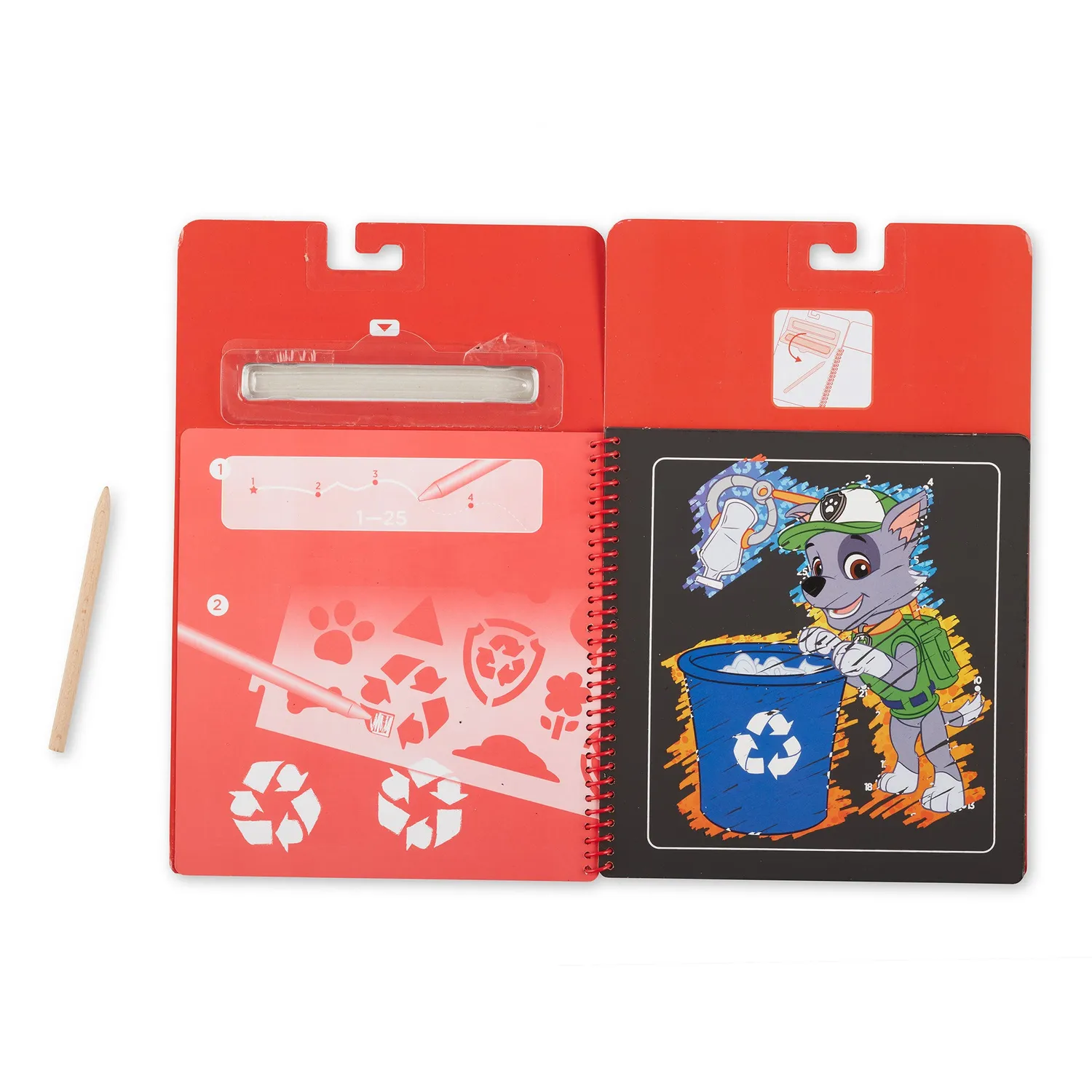 Melissa & Doug PAW Patrol Marshall krasblok 10 pagina's