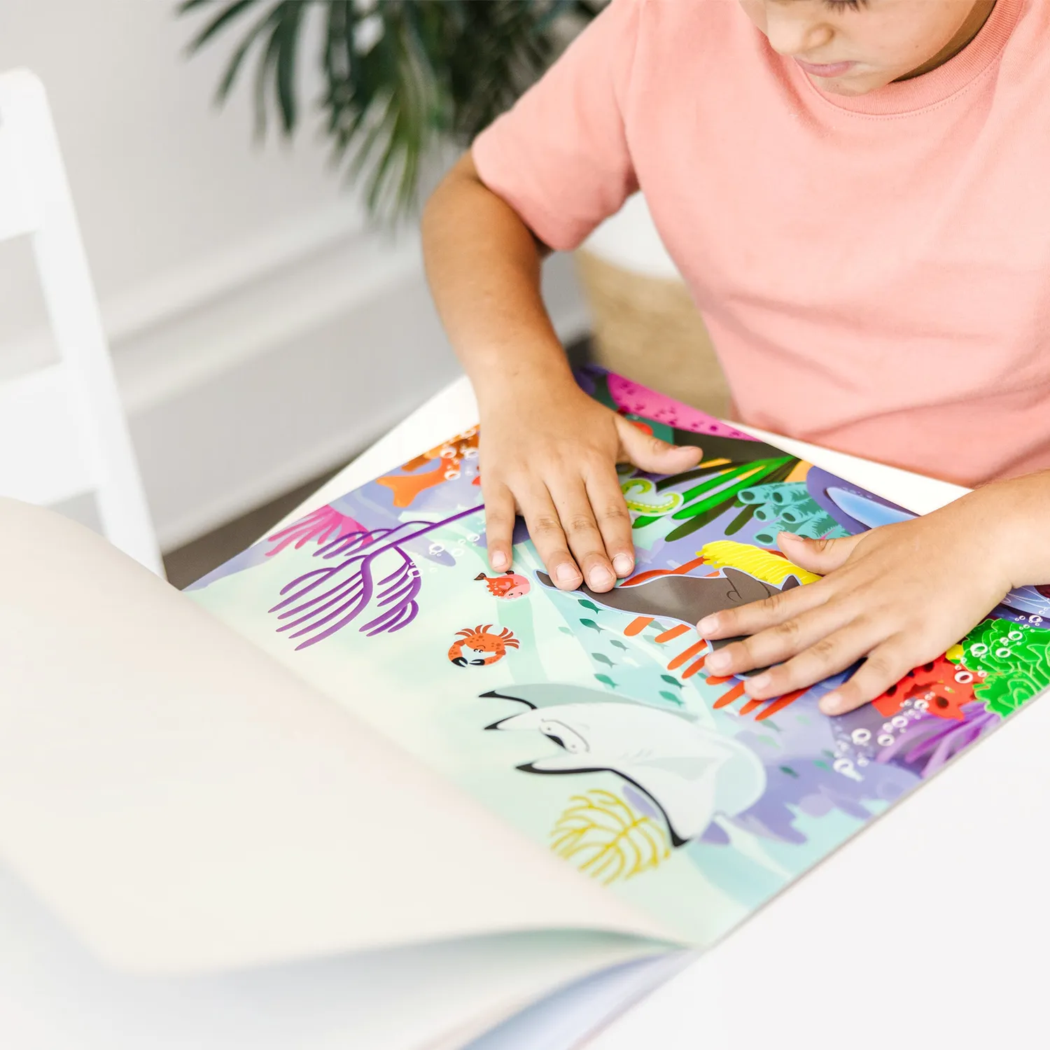 Melissa & Doug Under the Sea stickers herbruikbaar 245
