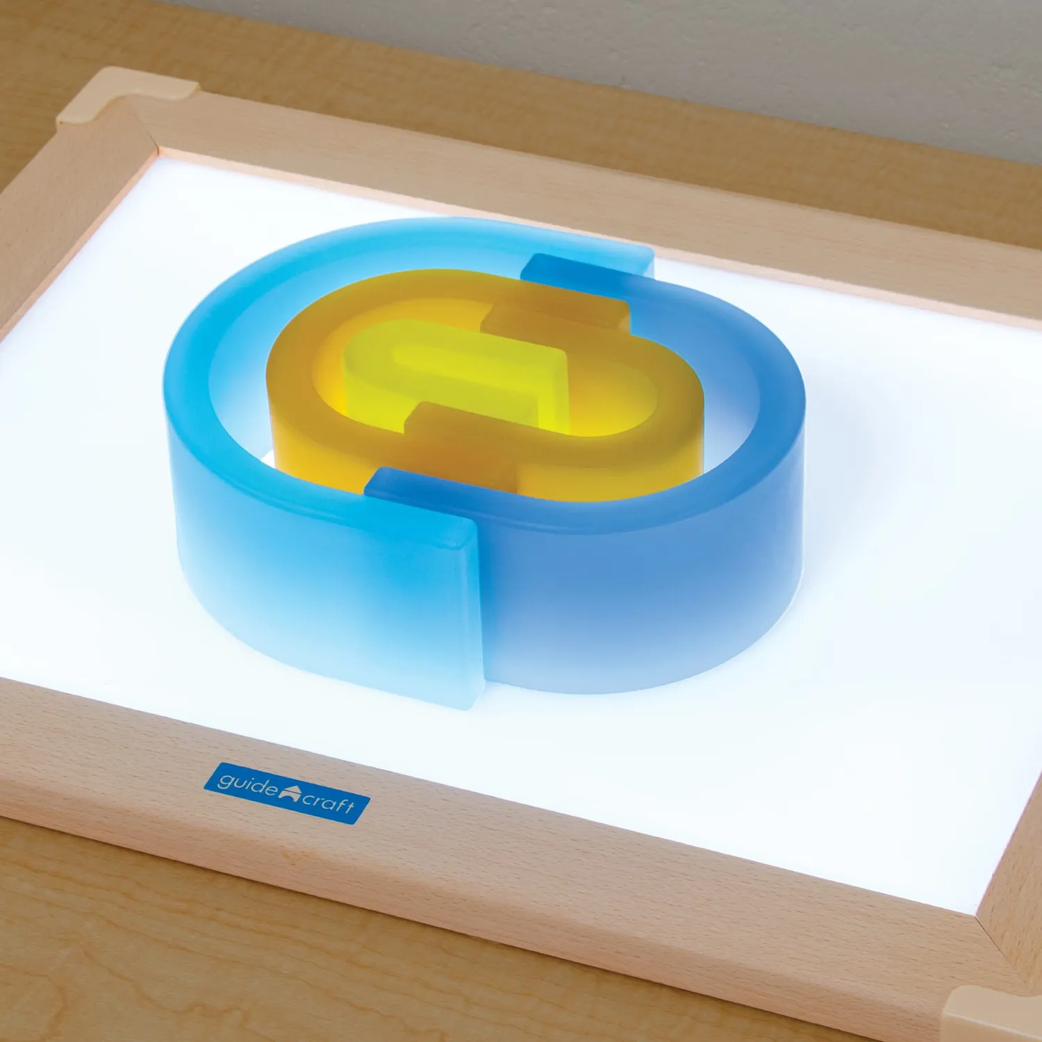 Guidecraft Discovery Stackers Tall Arch stapelblokken regenboog