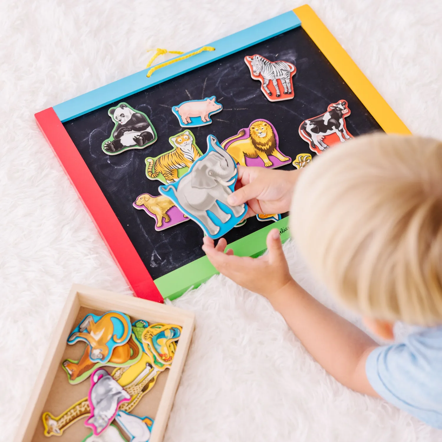 Melissa & Doug Houten Dierenmagneten 20 stuks