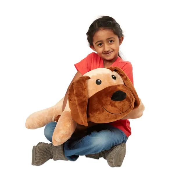 Melissa & Doug Cuddle Dog Jumbo pluche hond XXL