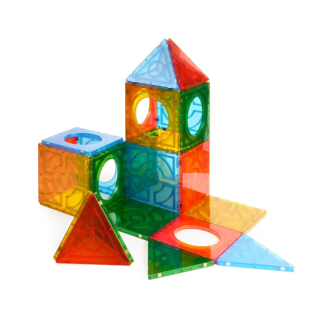 Guidecraft Mega Magnetic bouwset 24 stuks groot