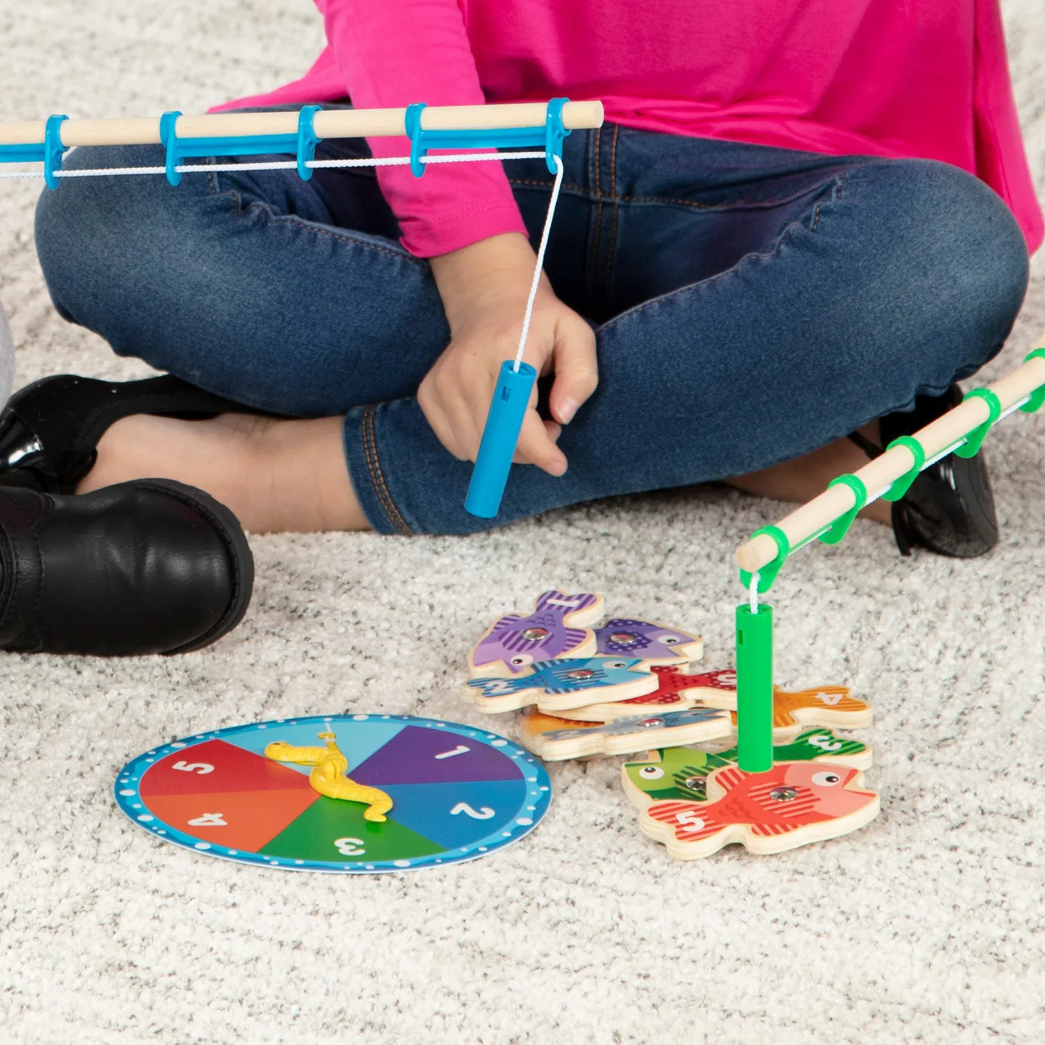 Melissa & Doug Catch & Count magnetisch visspel hout