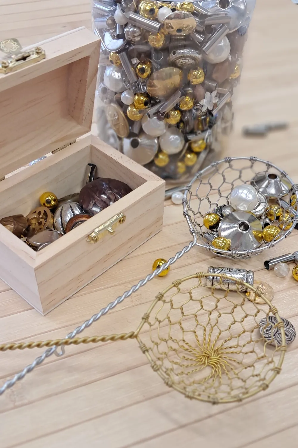 De Potjeskast Schatten Zilver Goud set met kist