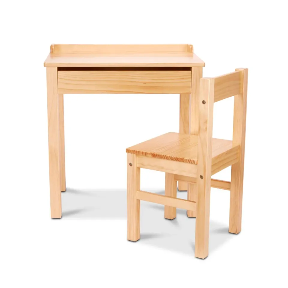 Melissa & Doug Bureau met Stoel Hout Honing Kleur
