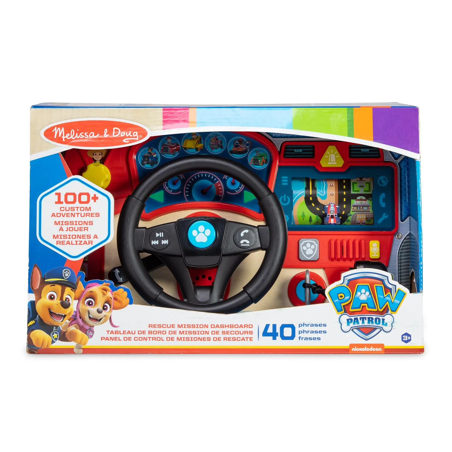 Melissa & Doug PAW Patrol houten dashboard missie 3-talig
