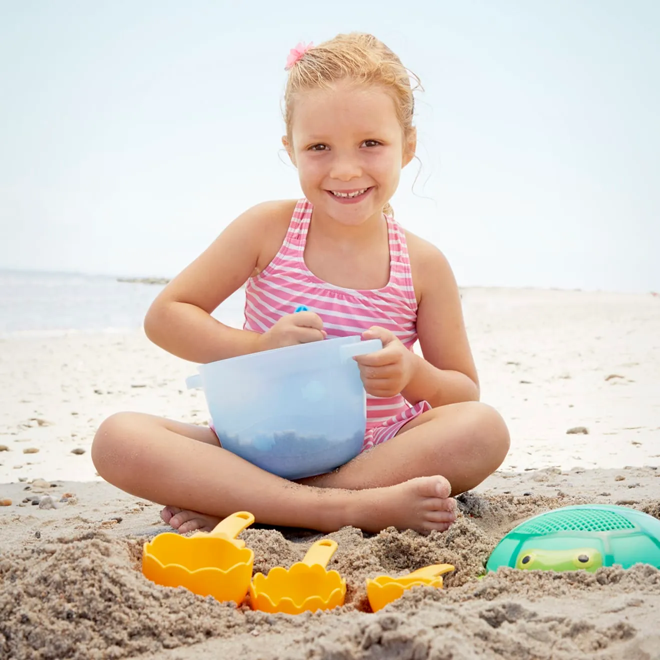 Melissa & Doug Seaside Sidekicks zandbakspeelgoed bakset