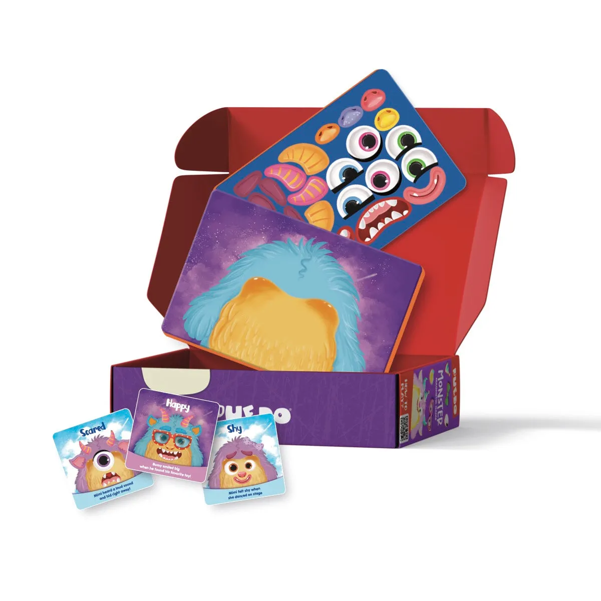 Puedo Monster magnetisch spel emoties magneetdoos
