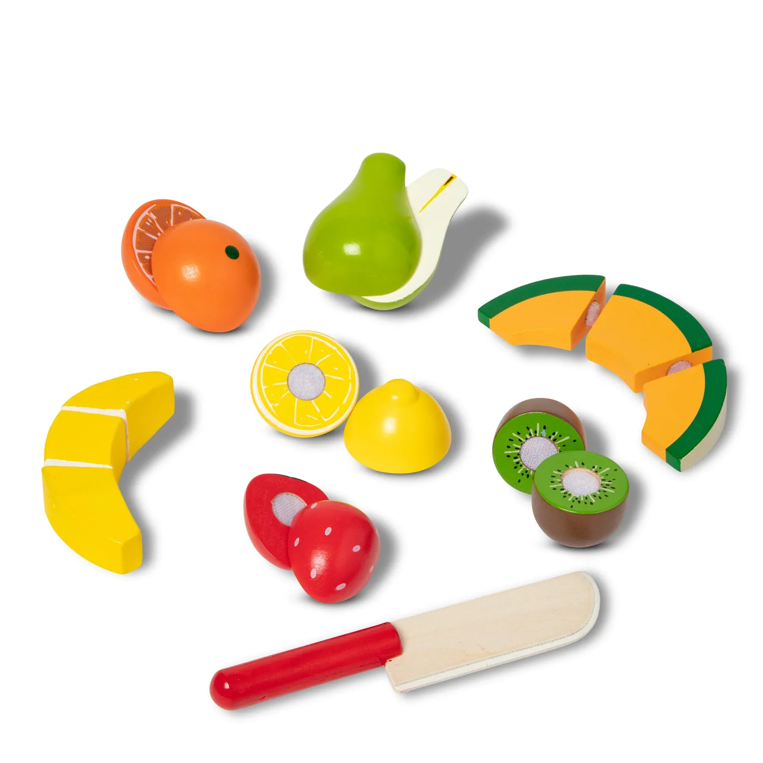 Melissa & Doug Cutting Fruit snijfruit houten 17-delig
