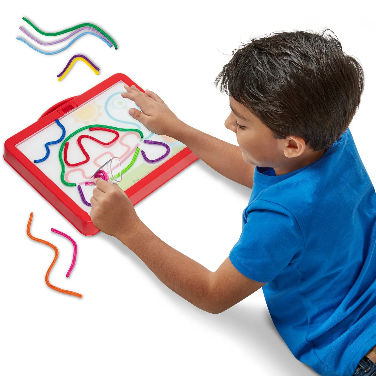 Melissa & Doug Rainbow Cord Picture and Pattern Maker tekenset