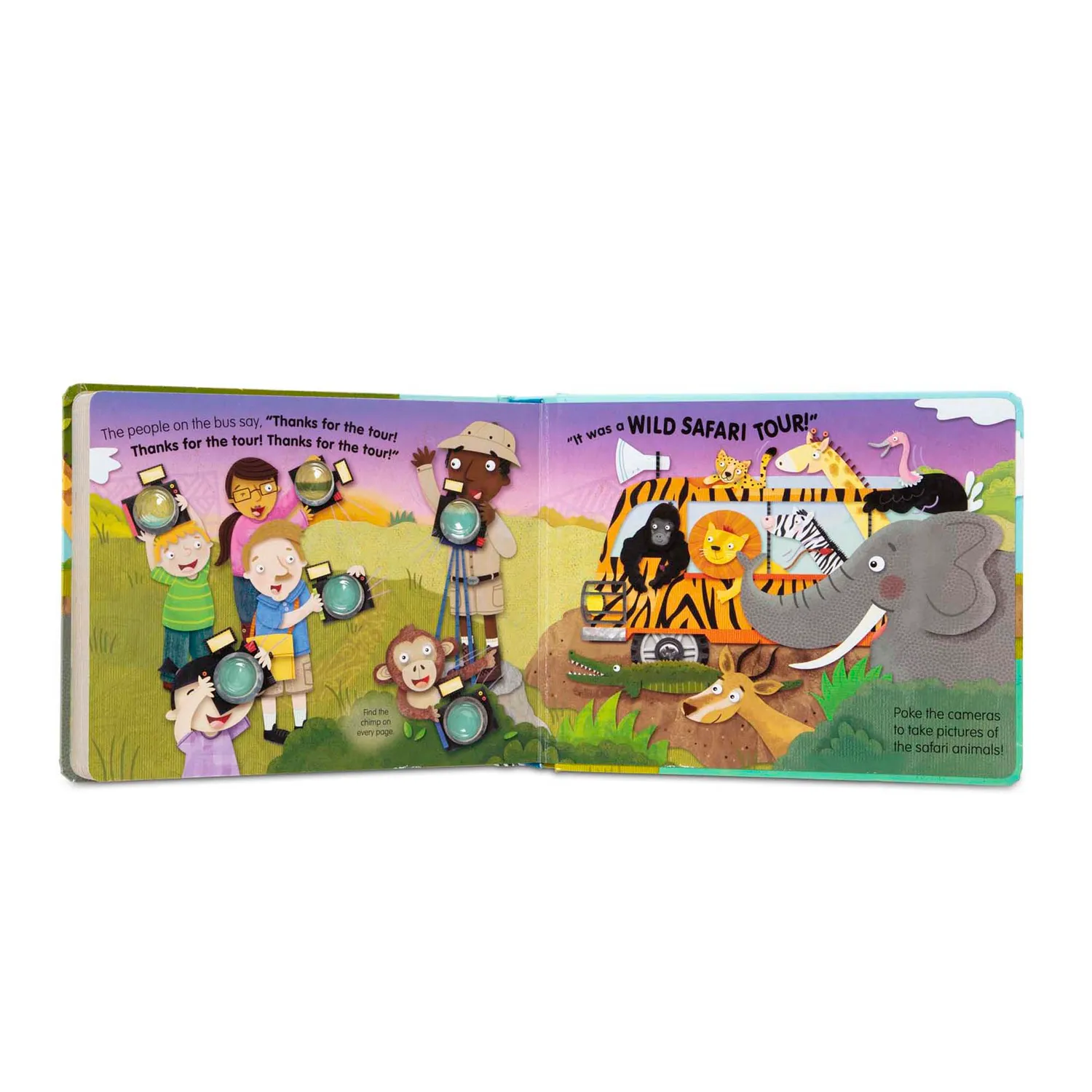Melissa & Doug Poke-a-Dot Wheels on the Bus kartonboek