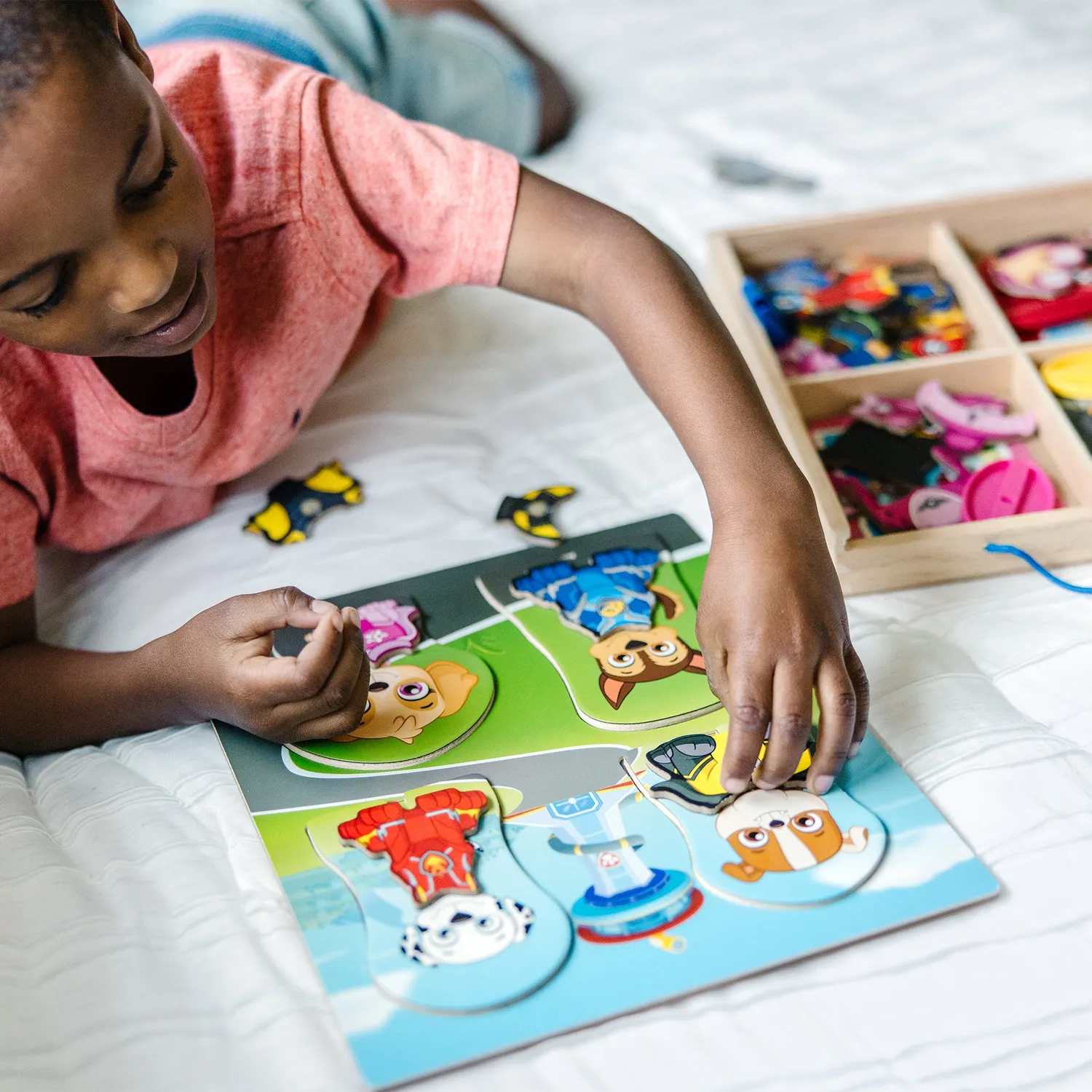 Melissa & Doug PAW Patrol magnetische aankleedset hout