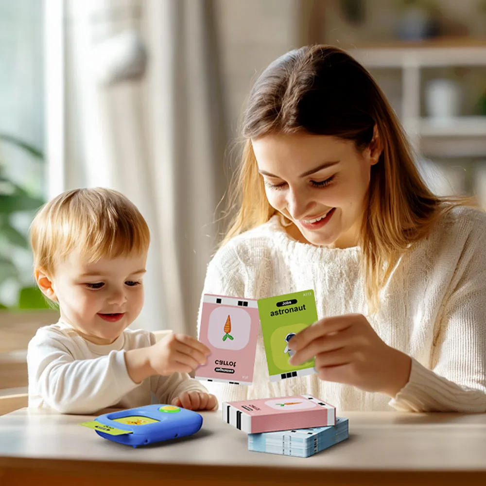 KOKODI Talking Flash Cards woordkaarten blauw 224 woorden