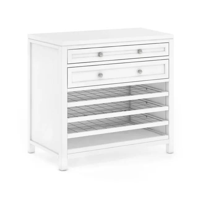 Martha Stewart Kids Art Storage opbergkast droogrek wit