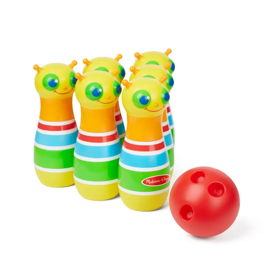 Melissa & Doug Giddy Buggy bowlingset 6 kegels bal