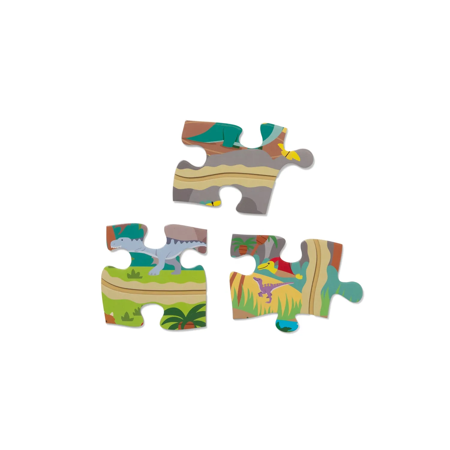 Melissa & Doug Dinosaur Adventure vloerpuzzel 48 stukjes