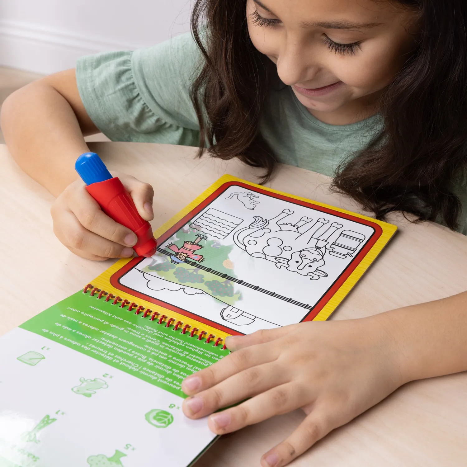 Melissa & Doug On the Go Water Wow kleurboek boerderij