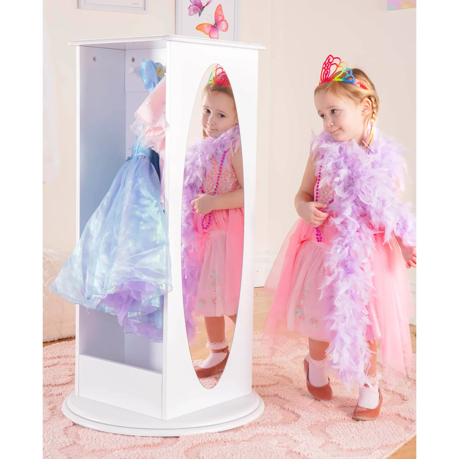 Guidecraft Rotating Dress Up Storage verkleedkast draaibaar