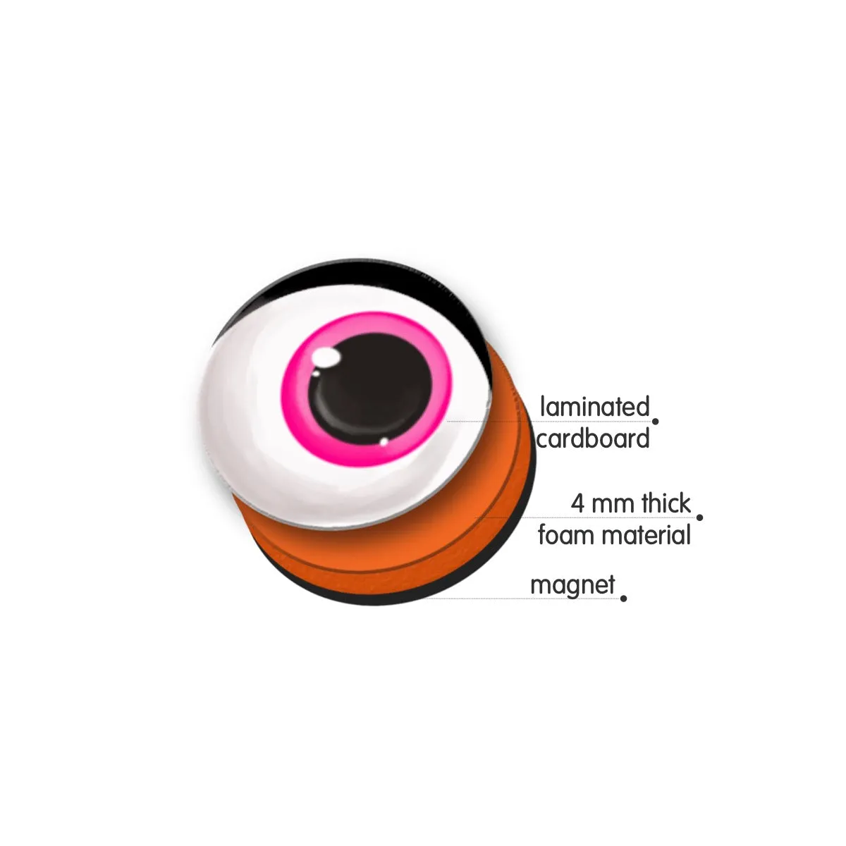 Puedo Monster magnetisch spel emoties magneetdoos