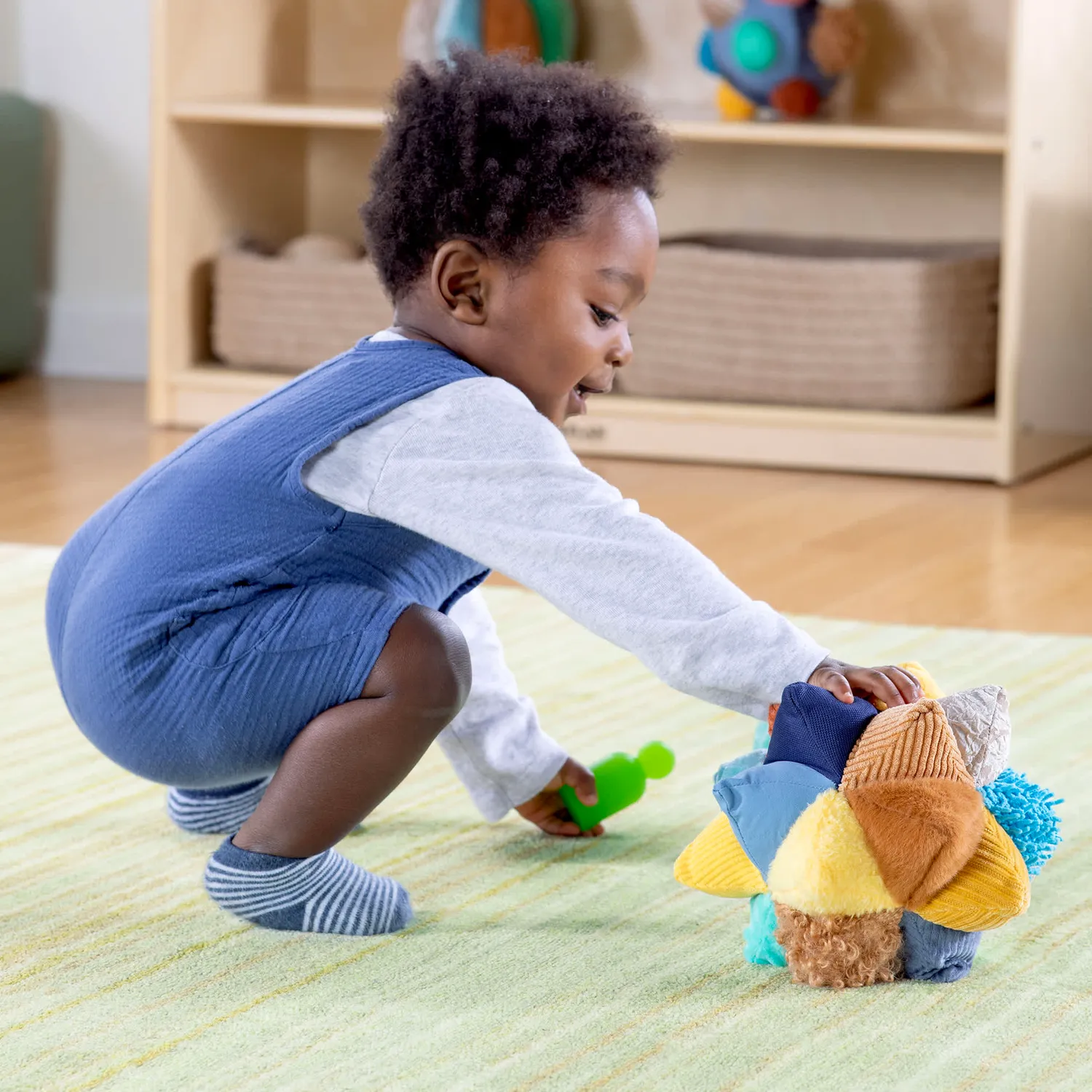 Guidecraft Poufs and Points Plush Ball Set ballen zacht