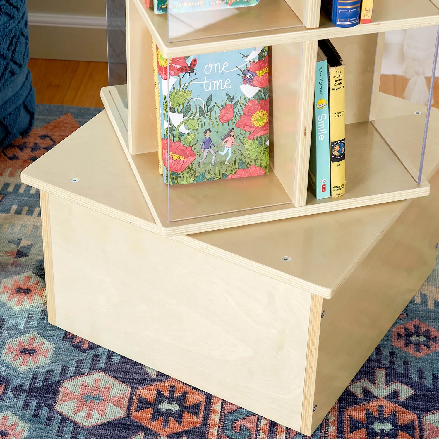 Guidecraft Floor Standing Spinner Display boekenkast 5-laags