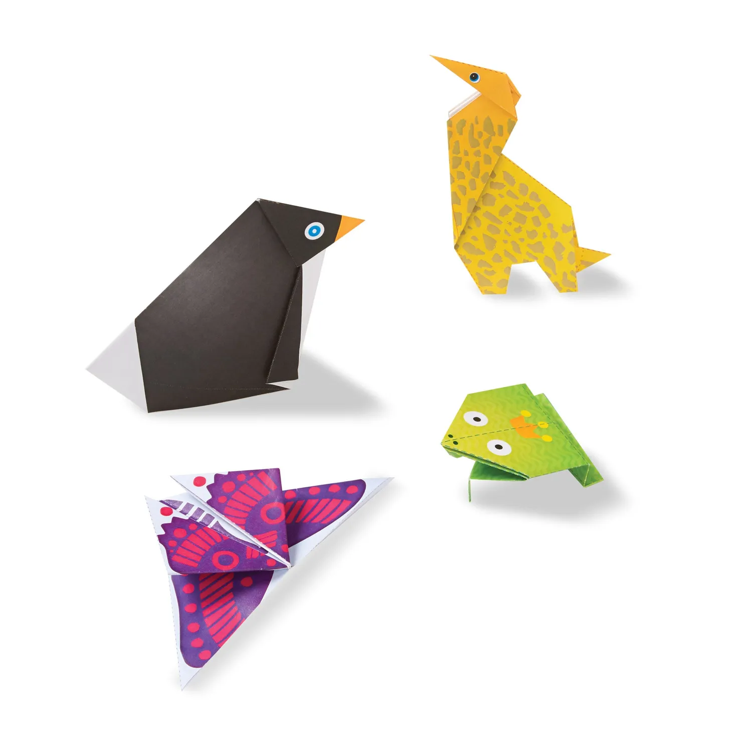 Melissa & Doug On the Go Origami Dieren Knutselset