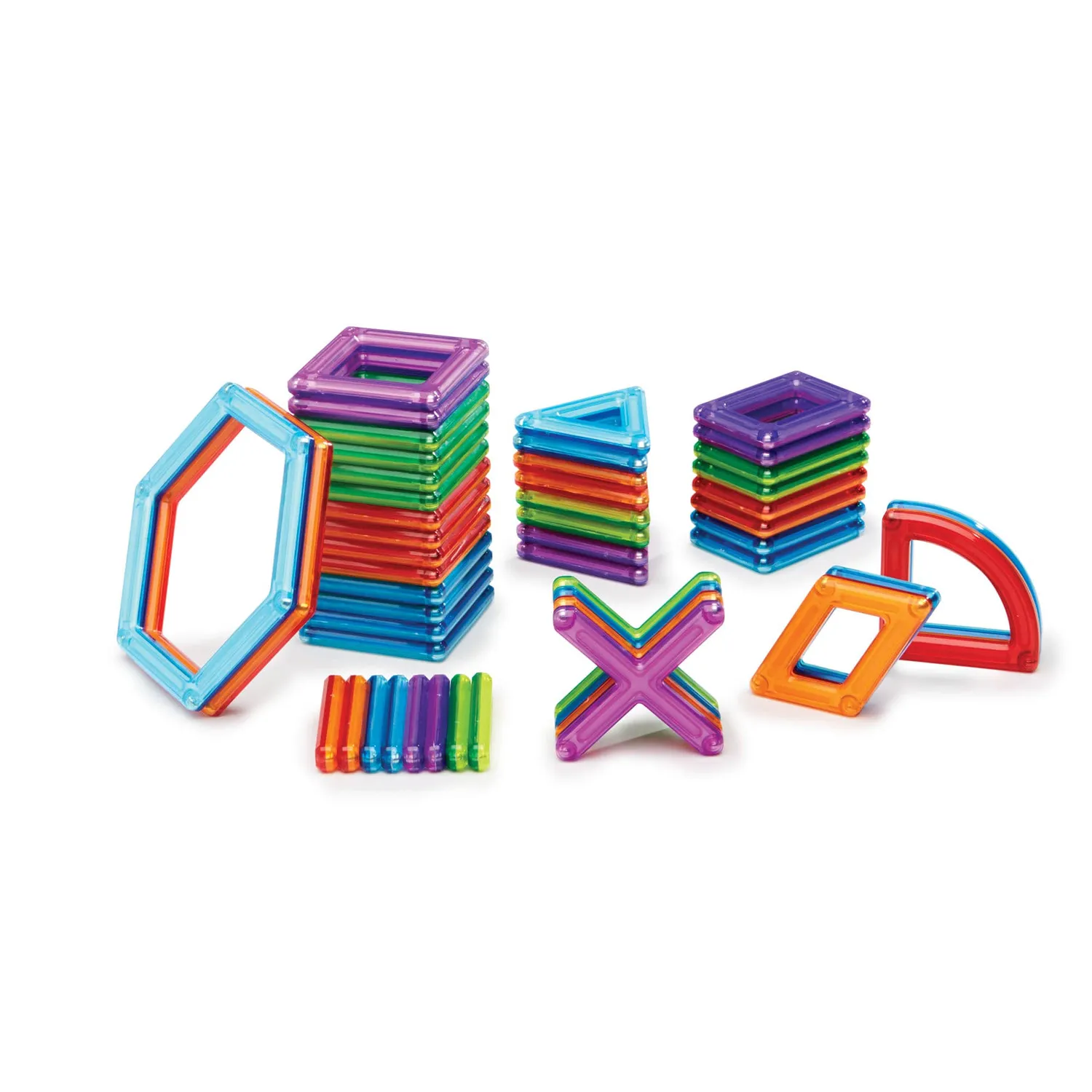 Guidecraft PowerClix Frames magnetische bouwset 26 stuks kleur
