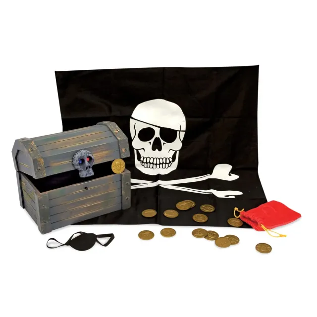 Melissa & Doug Piratenkist Houten Speelset Accessoires