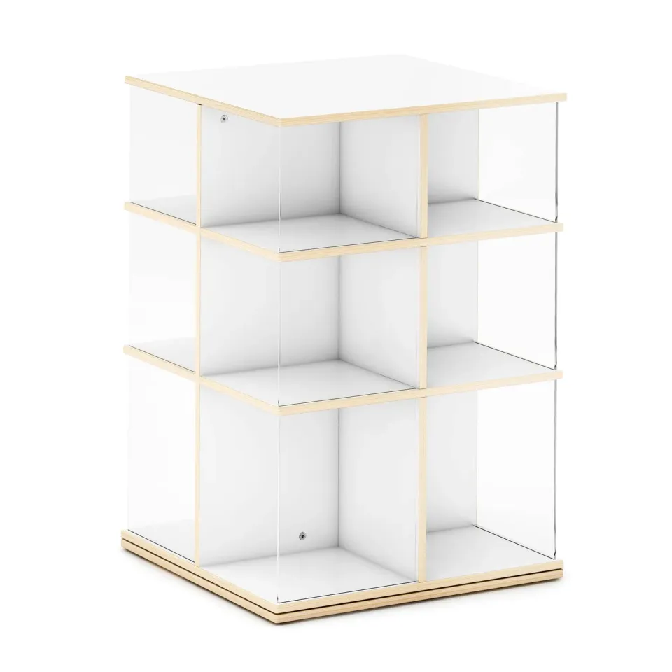 Guidecraft EdQ Rotating Big Book Display boekenkast wit draaibaar