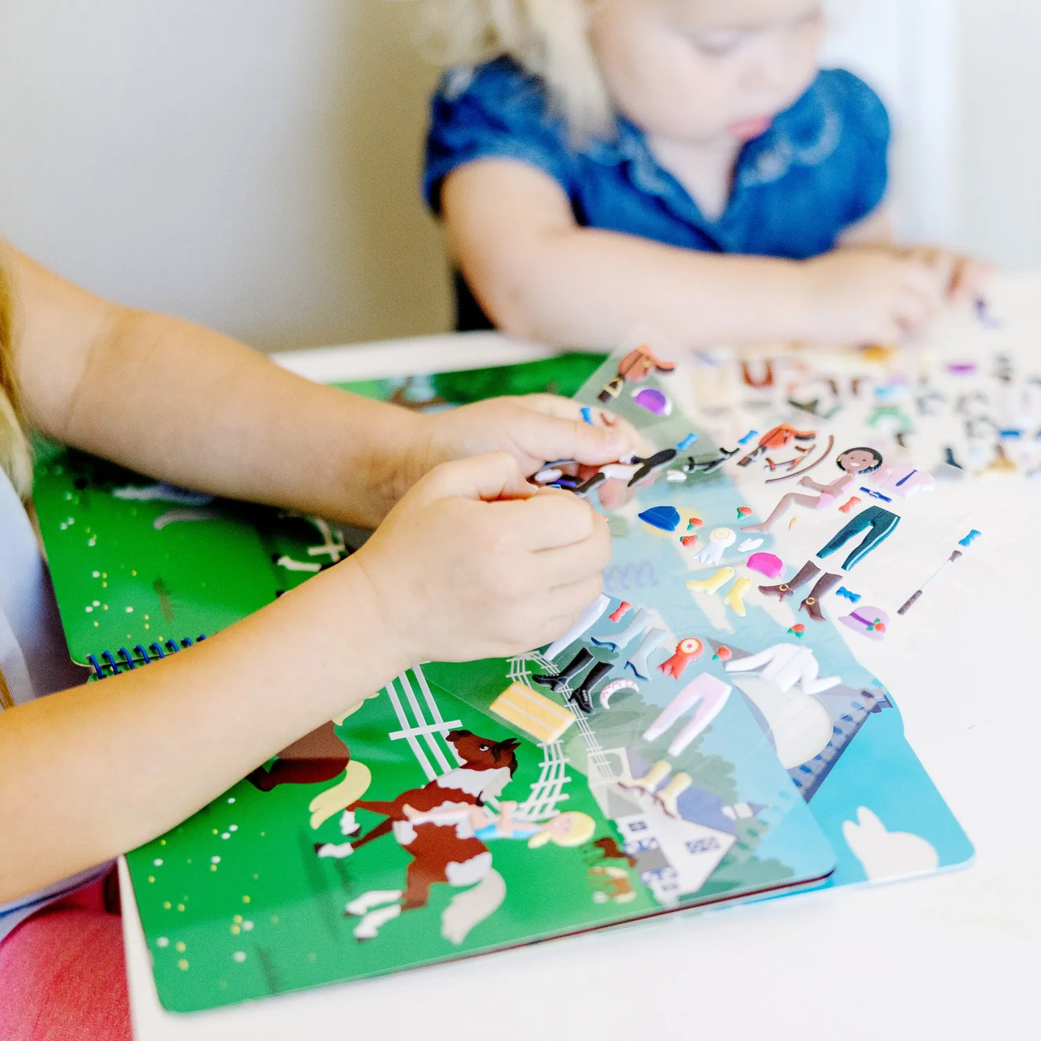 Melissa & Doug Riding Club puffy stickerboek herbruikbaar