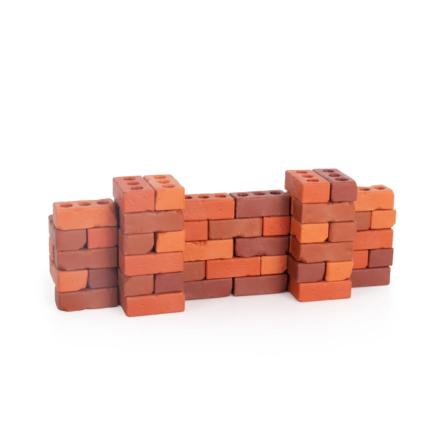 Guidecraft Little Bricks bouwstenen 60 stuks mini
