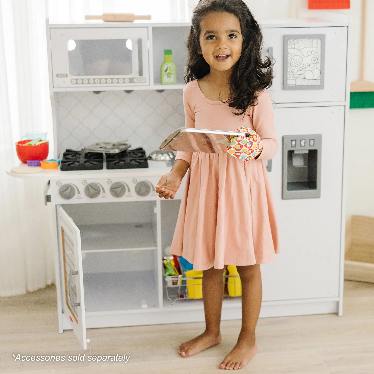 Melissa & Doug Chef’s Kitchen Cloud houten speelkeuken 3-5 jaar