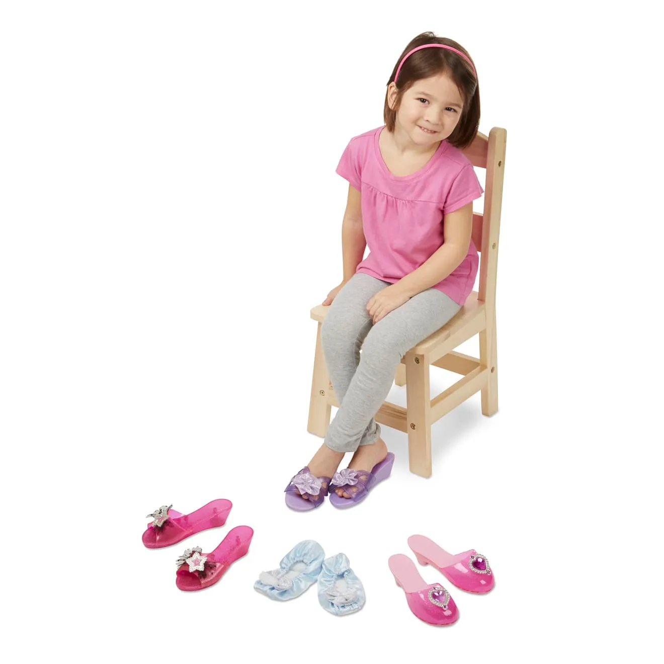 Melissa & Doug Step In Style verkleedschoenen 4 paar