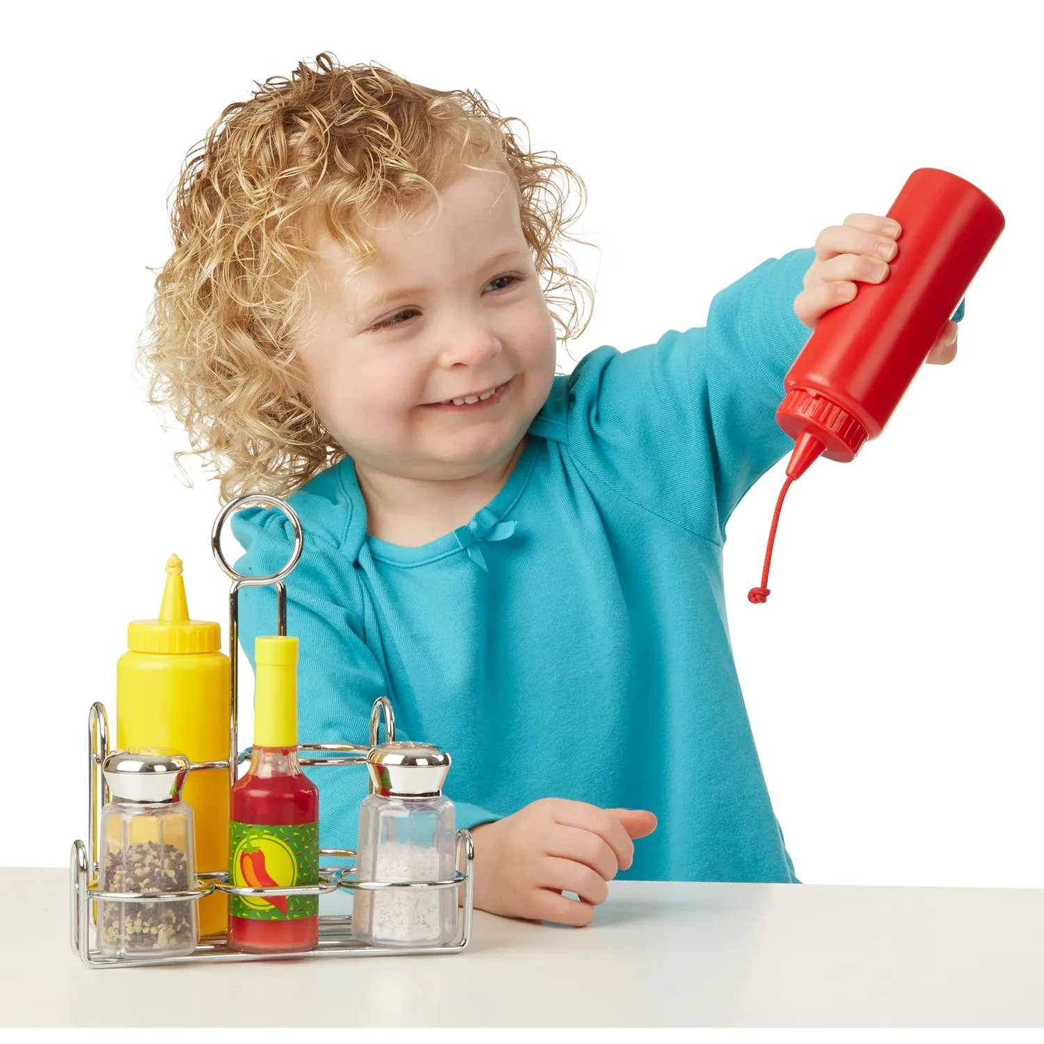 Melissa & Doug Condiments speelgoed keukenset 6-delig