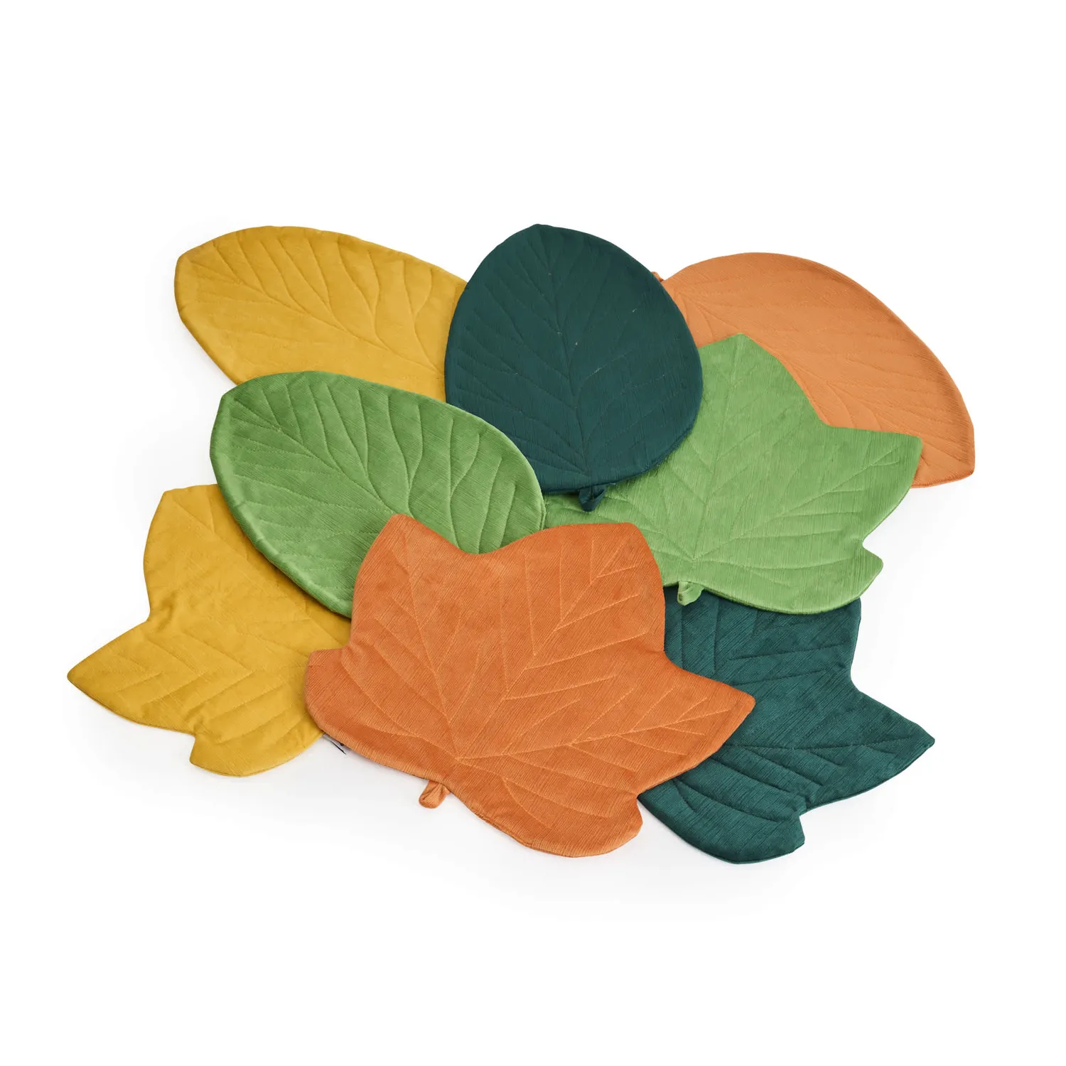 Guidecraft Jumbo Sensory Leaves sensormatten gekleurd