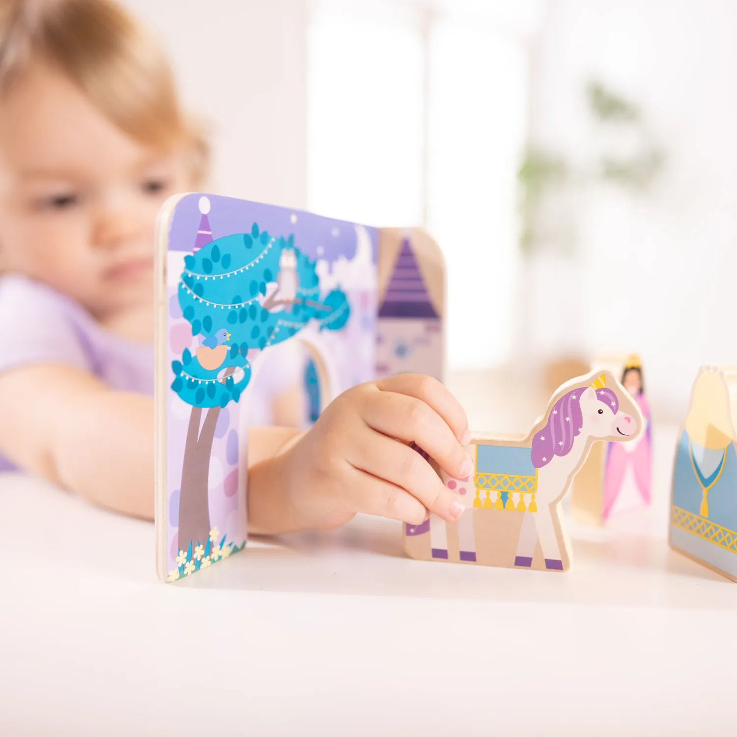 Melissa & Doug Wooden Fairy Tale speelkasteel hout