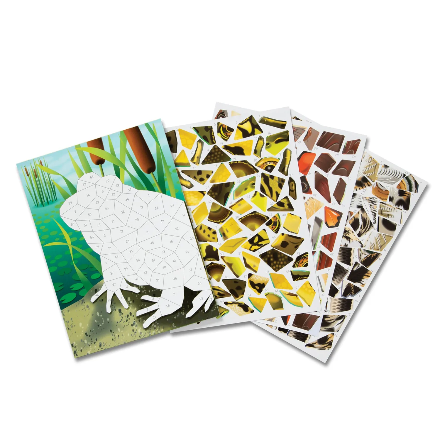 Melissa & Doug Mosaic Sticker Pad mozaiekboek natuur 850+ st