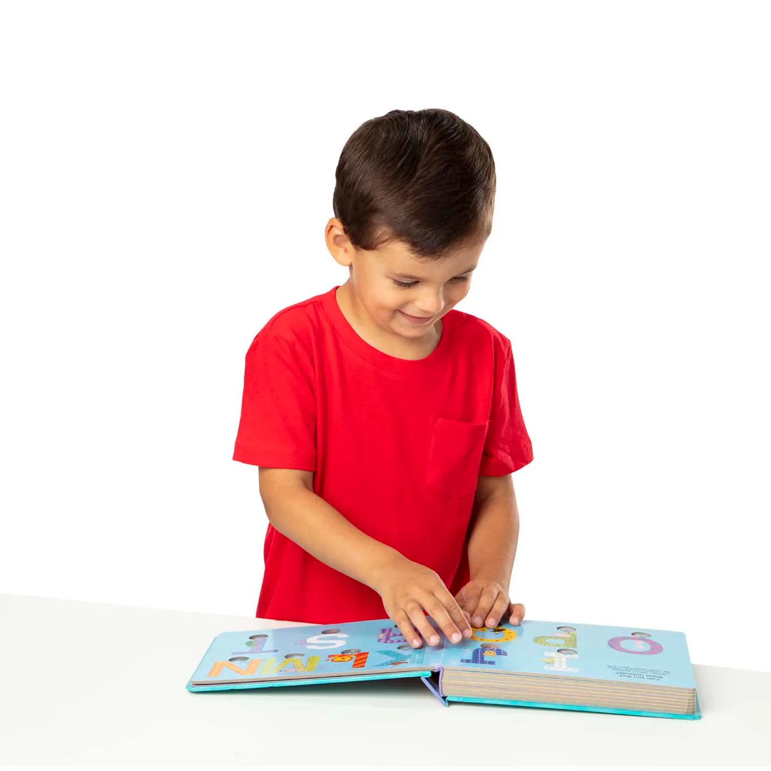 Melissa & Doug Poke-a-Dot ABC zoekboek met klikknopjes