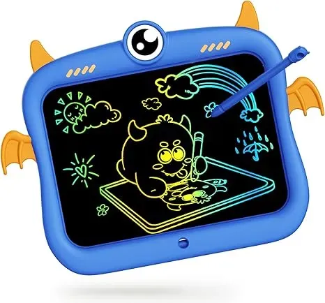 KOKODI Little Monster tekentablet 8,5 inch blauw kleurenscherm