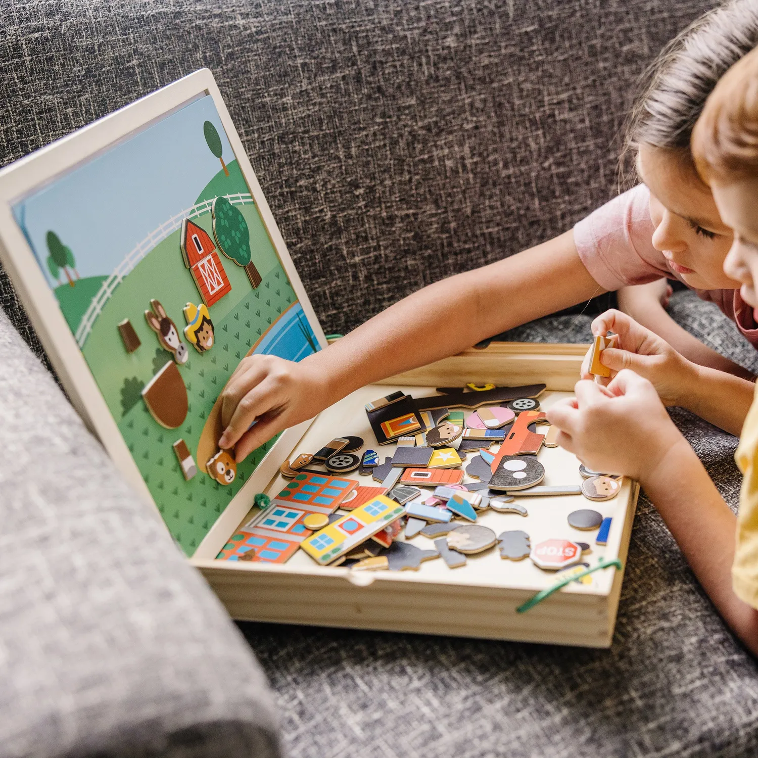 Melissa & Doug Magnetic Matching magnetisch spel 119 delen