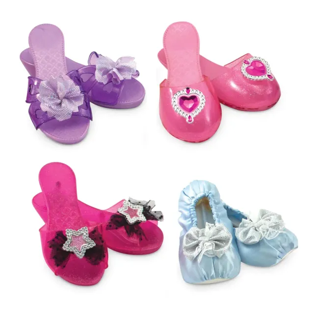 Melissa & Doug Step In Style verkleedschoenen 4 paar