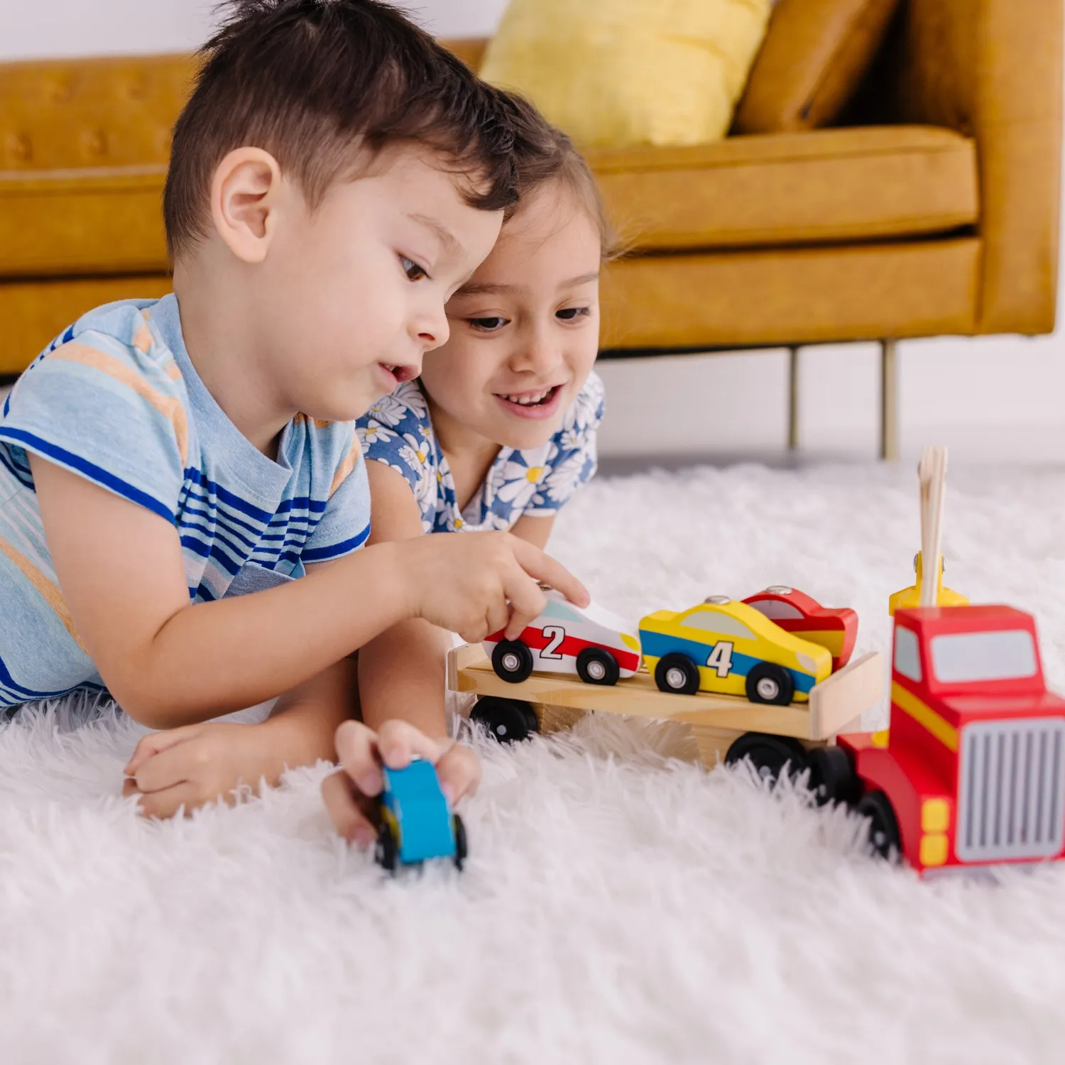 Melissa & Doug Magnetic Car Loader autotransporter