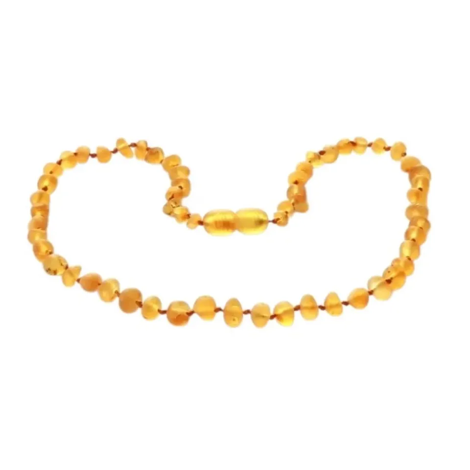 Ginger Fairy Barnsteen lemon kinderketting 32 cm