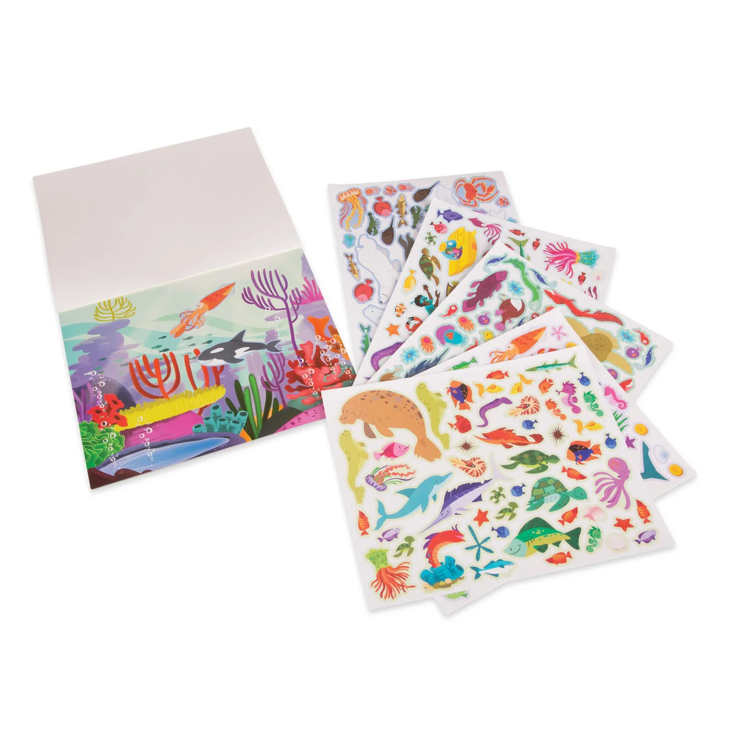 Melissa & Doug Under the Sea stickers herbruikbaar 245