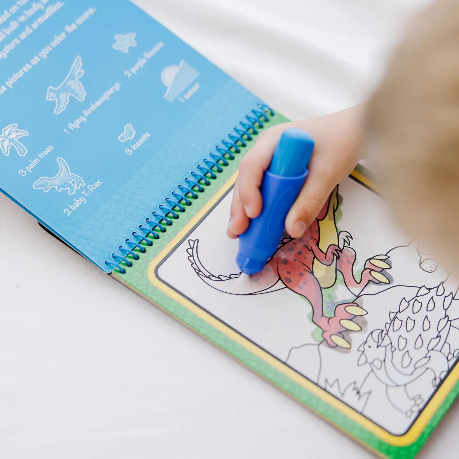 Melissa & Doug On the Go Water Wow! Kleurboek Dino's