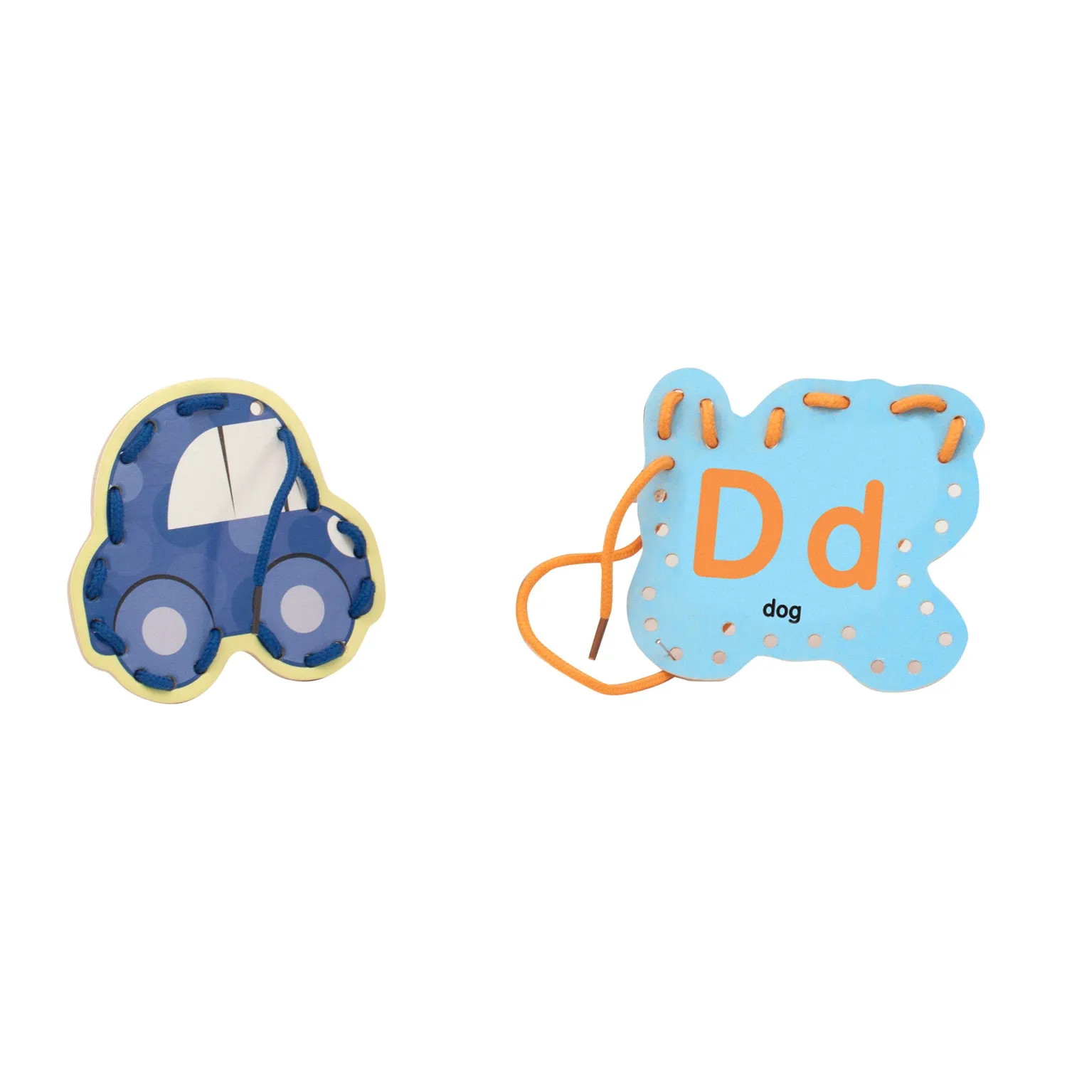 Melissa & Doug Alphabet Lacing Cards rijgkaarten 26 stuks 3-5 jaar